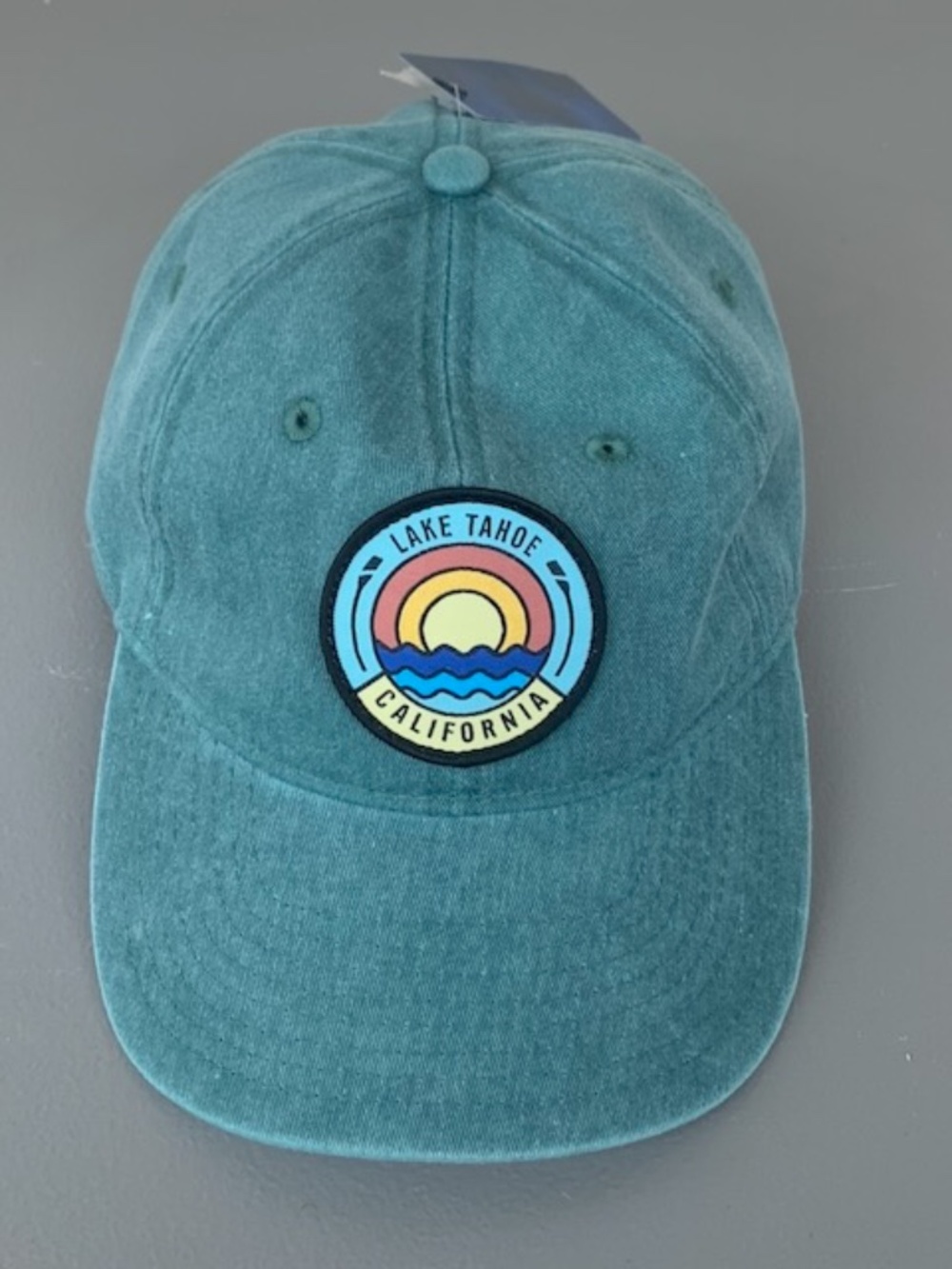 Lake Tahoe Womens Visor Hat Green One Size Adjustable NWT